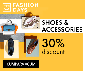 Campanie de reduceri Shoes & Accessories - 30% discount