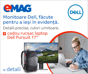 Campanie de reduceri Monitoare Dell + cadou rucsac, 28.08- 03.09.2018