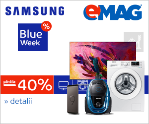 Campanie de reduceri Samsung Blue Week - pana la 40% reducere