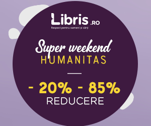 Campanie de reduceri Super weekend Humanitas - 20% - 85% la TOATE* titlurile!