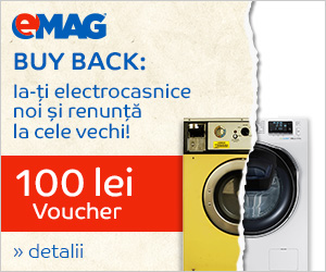 Campanie de reduceri Buy Back electrocasnice mari cu 100 lei voucher cadou