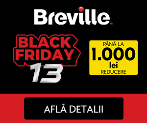 Campanie de reduceri A inceput Black Friday la produsele Breville!