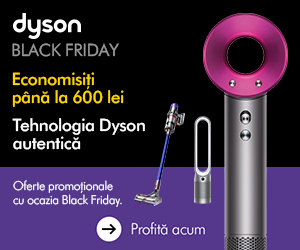 Campanie de reduceri Black Friday la Dyson!