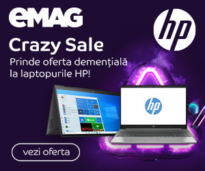 Campanie de reduceri Laptopuri HP Crazy Sale