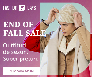 Campanie de reduceri End of Fall Sale - super preturi la outfiturile de sezon pentru barbati