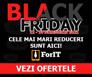 Campanie de reduceri Black Friday la ForIT!