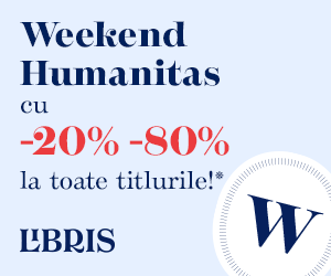Campanie de reduceri Humanitas cu -20% -80% la toate titlurile editurii! Noi carti pentru noul an