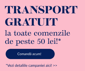 Campanie de reduceri TRANSPORT GRATUIT la toate comenzile de peste 50 lei! Ai wishlistul pregatit?
