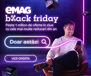Campanie de reduceri eMAG Black Friday 2022 reveal