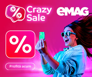 Campanie de reduceri eMAG Crazy Sale 12-15 noiembrie