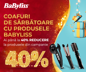 Campanie de reduceri Coafuri de sarbatoare cu produsele BaByliss!