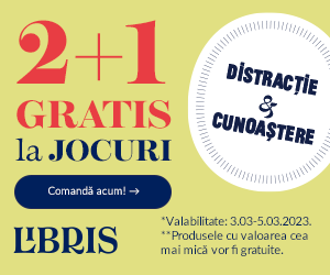 Campanie de reduceri 2+1 GRATIS la JOCURI!  Distracție, Cunoaștere și Învățare!