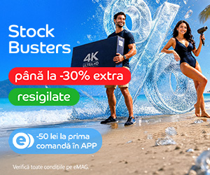 Campanie de reduceri Campanie Stock Busters, 7-10 iulie