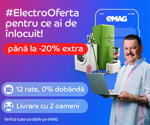 Campanie de reduceri Electro Weekend 21 - 24 august 2026