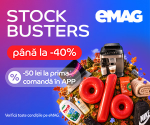 Campanie de reduceri Stock Busters, 22 sep - 1 oct